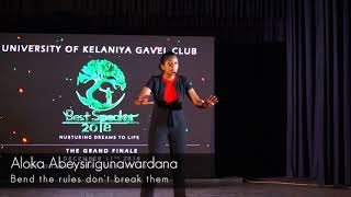 C1 Aloka - Impromptu Speech