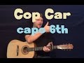 Cop Car (Keith Urban) Easy Strum Guitar Lesson Capo 6th Fret How to Play Tutorial