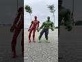 Hulk &amp; Ironman Funny Dance Aram Samsam #spiderman #marvel