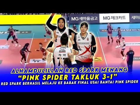 🔴 ALHAMDULILLAH 3-1 !! Red Spark Berhasil Mengalahkan Pink Spider Di Babak Play Of Leg-2 2024