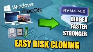 How To Clone Your OS Drive to a BIGGER and FASTER Drive - EaseUS Disk Copy (Free License Inc.)