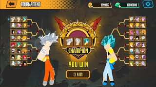 Stickman Dragon Fight Goku Ultra, Vegeta Ultra, Gogeta Tournament screenshot 5