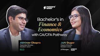 Hear From Our Leadership: UG Programme in Finance & Economics with Integrated CA/CFA Pathway screenshot 1