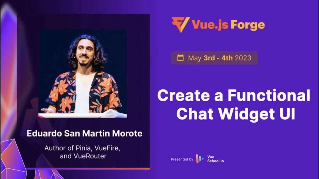 Episode 3: Create a Functional Chat Widget UI by Eduardo San Martin ...