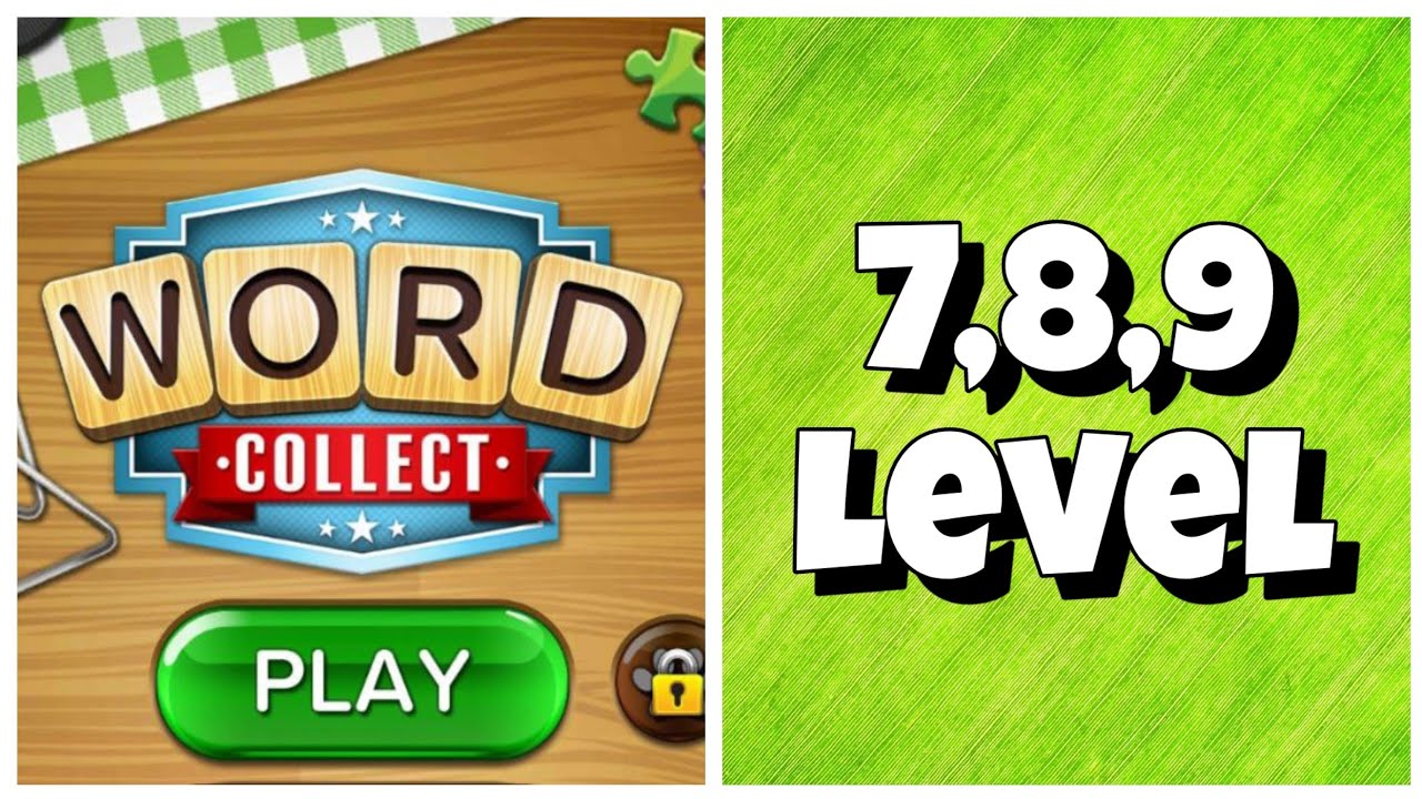 Word Collect - 7,8,9 Level Answers - YouTube