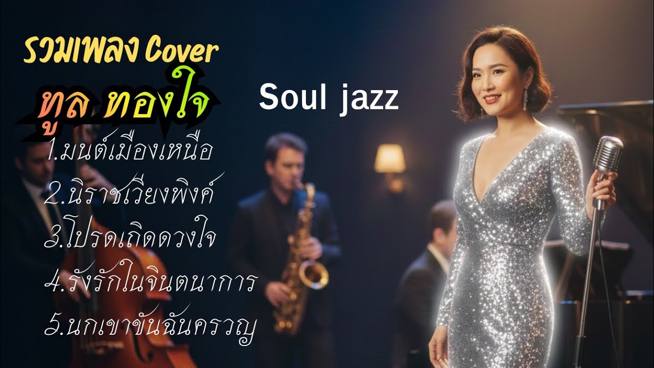 รวมเพลง Cover ทูล ทองใจ | Soul jazz 