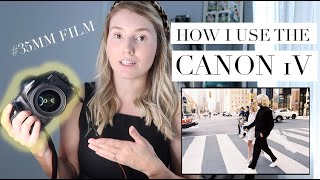 How I Use The Canon 1V Fine Art Film Wedding Photographer 35Mm Film