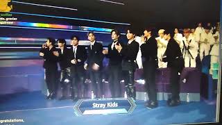 MAMA 2022| STRAY KIDS won the Worldwide fans' choics award