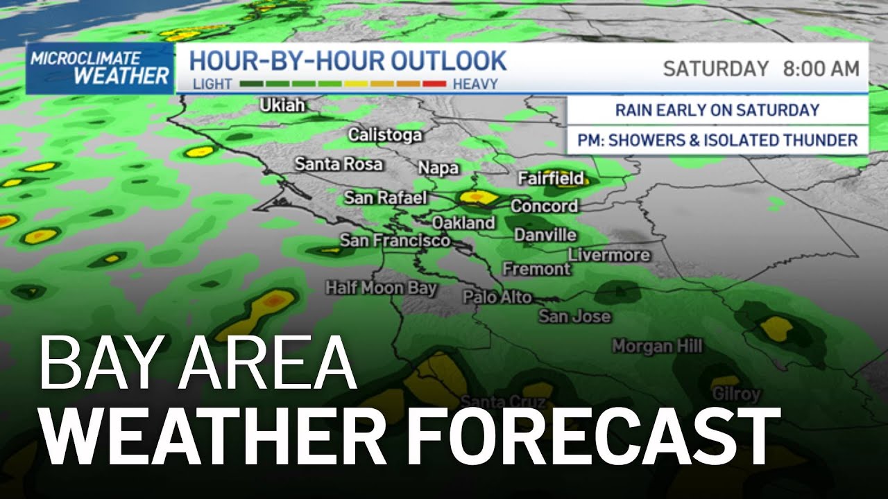 Bay Area Forecast: Rain Returns Saturday - YouTube