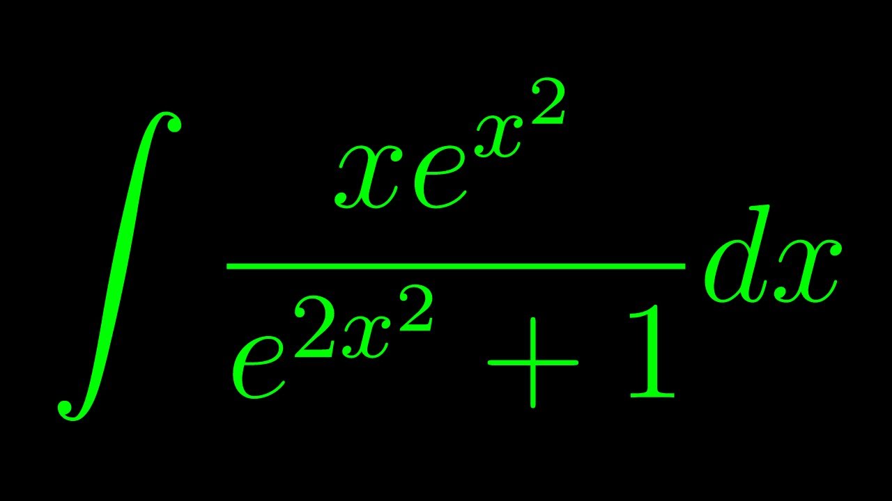 Integral Of X e x 2 e 2x 2 1 YouTube integral-of-x-e-x-2-e-2x-2-1-youtube