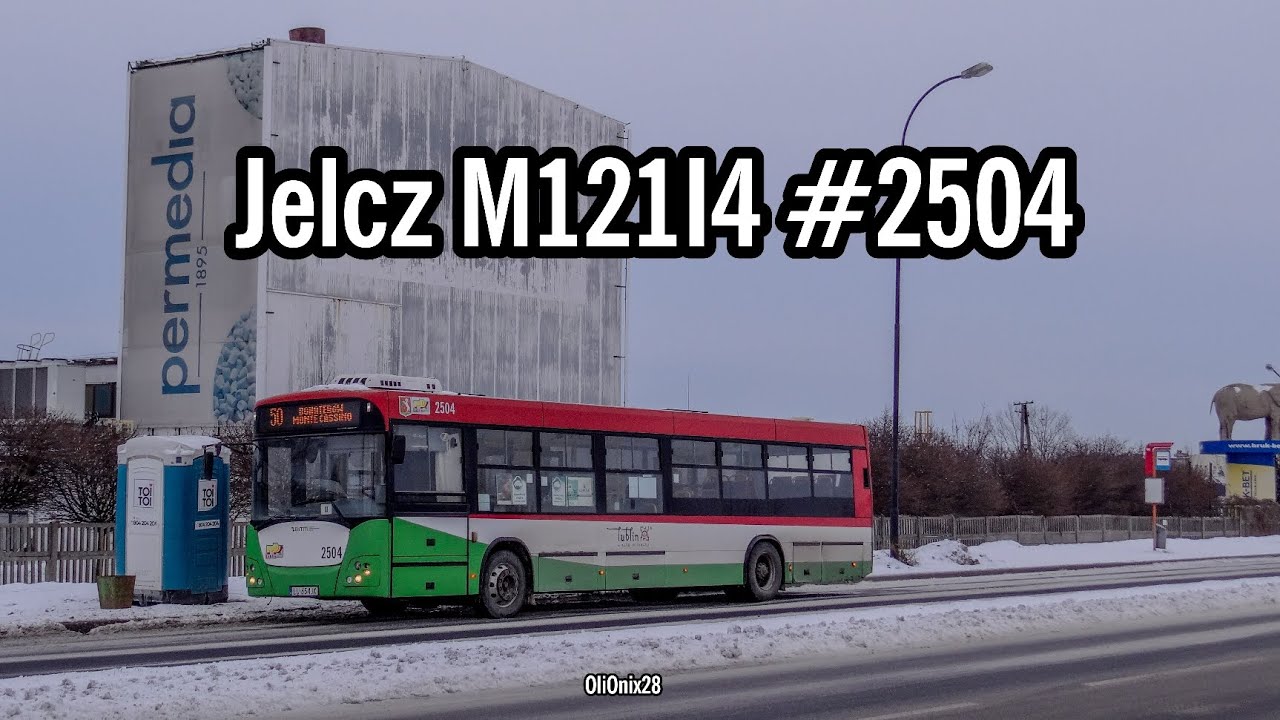 Jelcz M121I4 Mastero #2504 MPK Lublin [🚍50] | przejazdy #2 
