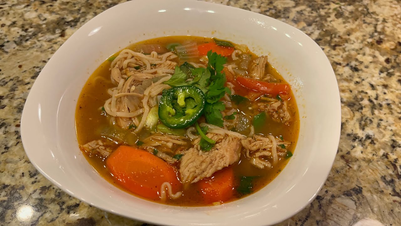 Hot and spicy chicken ramen best instant noodles easy ramen recipe