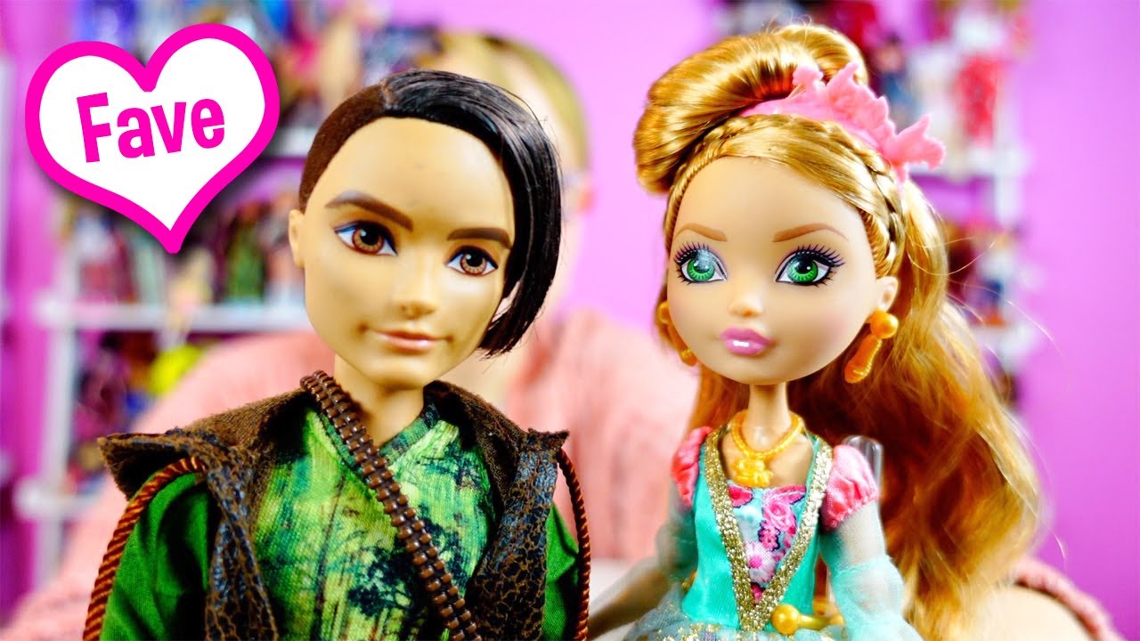 Ever After High Ashlynn Ella & Hunter Huntsman New Dolls 