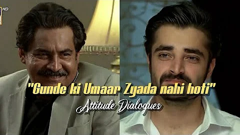 Pyare Afzal || Gunde ki Umar Zyada nahi hoti || Attitude Dialogues in drama