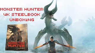 Monster Hunter limited edition 4K Steelbook unboxing!!!