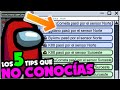 LOS MEJORES 5 TIPS QUE SEGURAMENTE NO SABES DE AMONG US | KManuS88 | Among Us