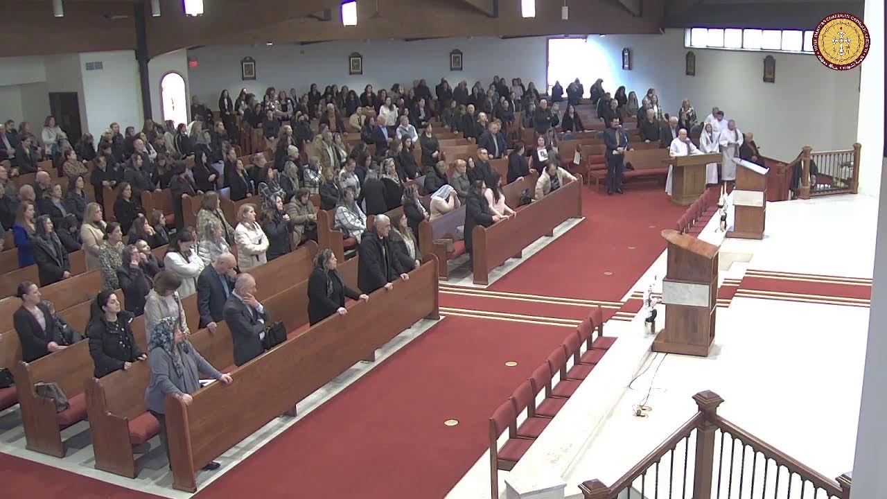 الجمعة الثالثة من مراحل درب الصليب المقدس مع القداس الالهى باللغة العربية و الكلدانية