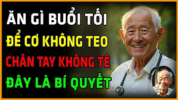 Bác Sĩ Nhật Bản Tiết Lộ   3 Thực Phẩm 