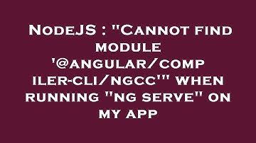 NodeJS : "Cannot find module 