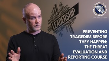 Preventing Tragedies Before They Happen: The Threat Evaluation and Reporting Course