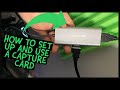 HOW TO SET UP AND USE A CAPTURE CARD