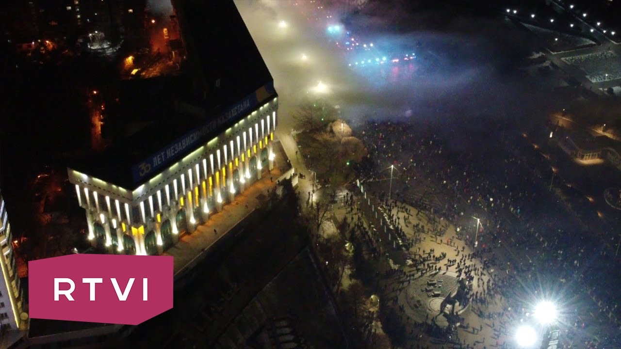 Как начинались беспорядки в Алматы? Эксклюзив RTVI #Shorts