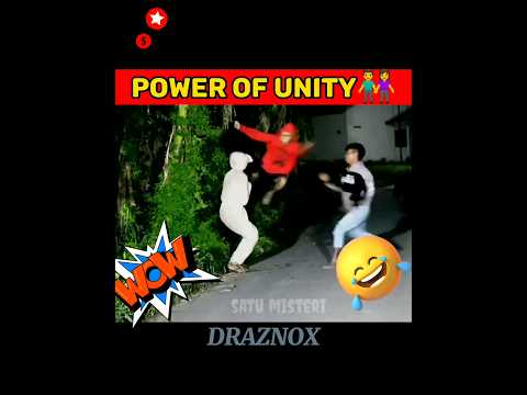 POV:- POWER OF UNITY  🤘 | FUNNY SCARY GHOST PRANK VIRAL VIDEO ☺ #short #viral