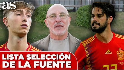 ¡ISCO VUELVE A LA SELECCIÓN! | LISTA de CONVOCADOS de LUIS DE LA FUENTE para la NATIONS LEAGUE
