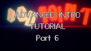 [END] How To Make an Advanced Cinema 4D Text Intro (C4D, Adobe After Effects, and Sony Vegas)