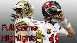 Tampa Bay Buccaneers Vs New Orleans Saints Full Game Highlights NFL Football Playoffs Divisional2021