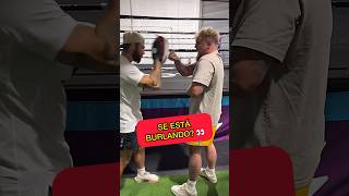 JAKE PAUL SE BURLA DE MIKE TYSON 👀🔥 #viral #parati #boxing #boxeomundial #viralvideo #shorts