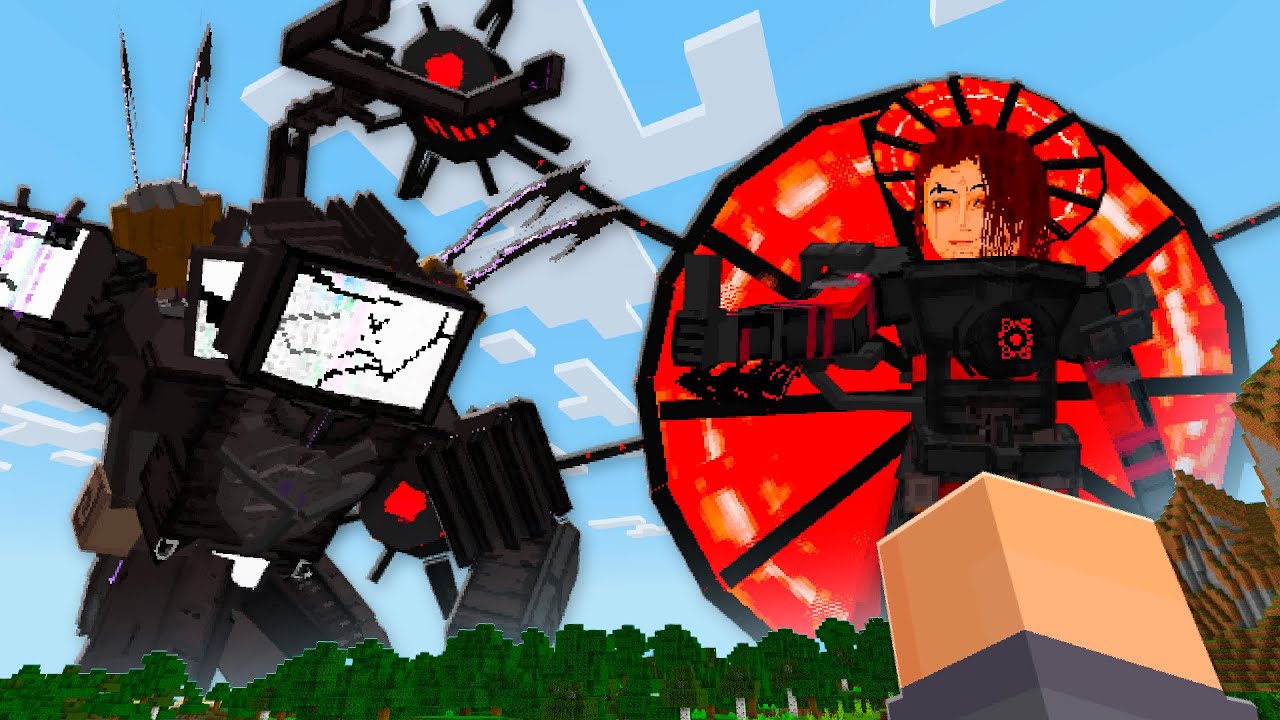 NOVA ADDON DE SKIBIDI TOILET ADICIONADA NO MINECRAFT