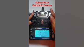 How to use Flysky I6 radio transmitter and receiver #radio #transmitter #receiver