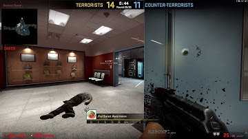 Nuke 1v4 Ace Clutch | CS:GO | MM