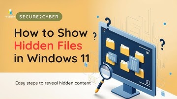 How To Show Hidden Files and Folders in Windows 10/11 | Quick and Easy Guide