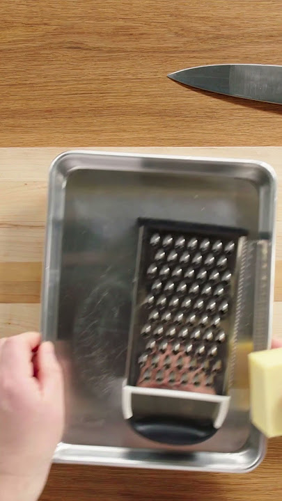 The Mess-Free Cheese Grater Hack That's Too Easy Not To Try