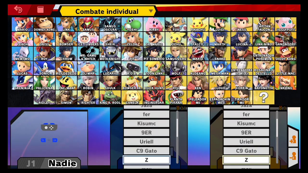 Liga VGS | Jornada #1 | Gato (Bayonetta/Incineroar) vs Uriell (Robin)