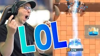 ZERO DAMAGE LIGHTNING! - Clash Royale