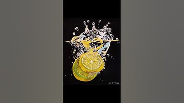 How to create water splash effect using pencil colors 😲💦 #watersplash #drawing #shorts