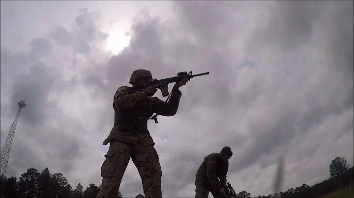 Shooting the M4A1 Carbine in full auto