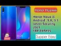 Honor Nova 3i Frp Bypass Android 9.0, 9.1 Latest Security 2021 Fix Shortcut method supper easy