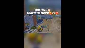 🥵FASTEST CLUTCH WITH DBS👿😨1v3❤️‍🔥#bgmi #bgmishorts VELOCITY EDITING🥶🥺