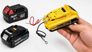 The Easiest Way to Fix a Dead Drill Battery – A Genius Chinese Trick