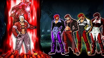 [Mugen KOF] D Yashiro Rhythm Vs Orochi Iori Ct QS Team