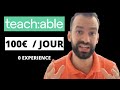 Comment gagner de largent avec teachable en 2023  100300jour