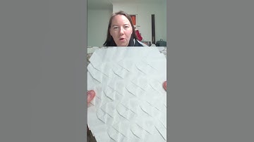 Open Triangle Twist #Origami #Tessellation #Paperfolding