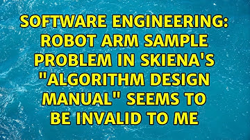Robot arm sample problem in Skiena