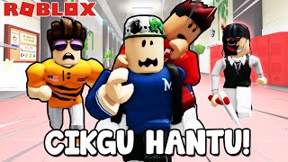 Aku Lari Dari Sekolah Berhantu? ft. Youtuber Roblox Malaysia (Roblox Malaysia)