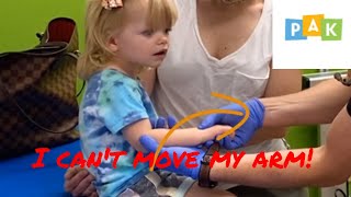 Toddler with DISLOCATED ARM! Elbow reduction technique | PAK Pediatrics