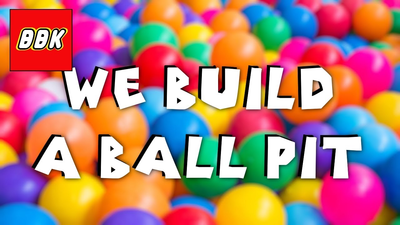 We Built a Ball Pit! How to build a ball pit in your house with Chase